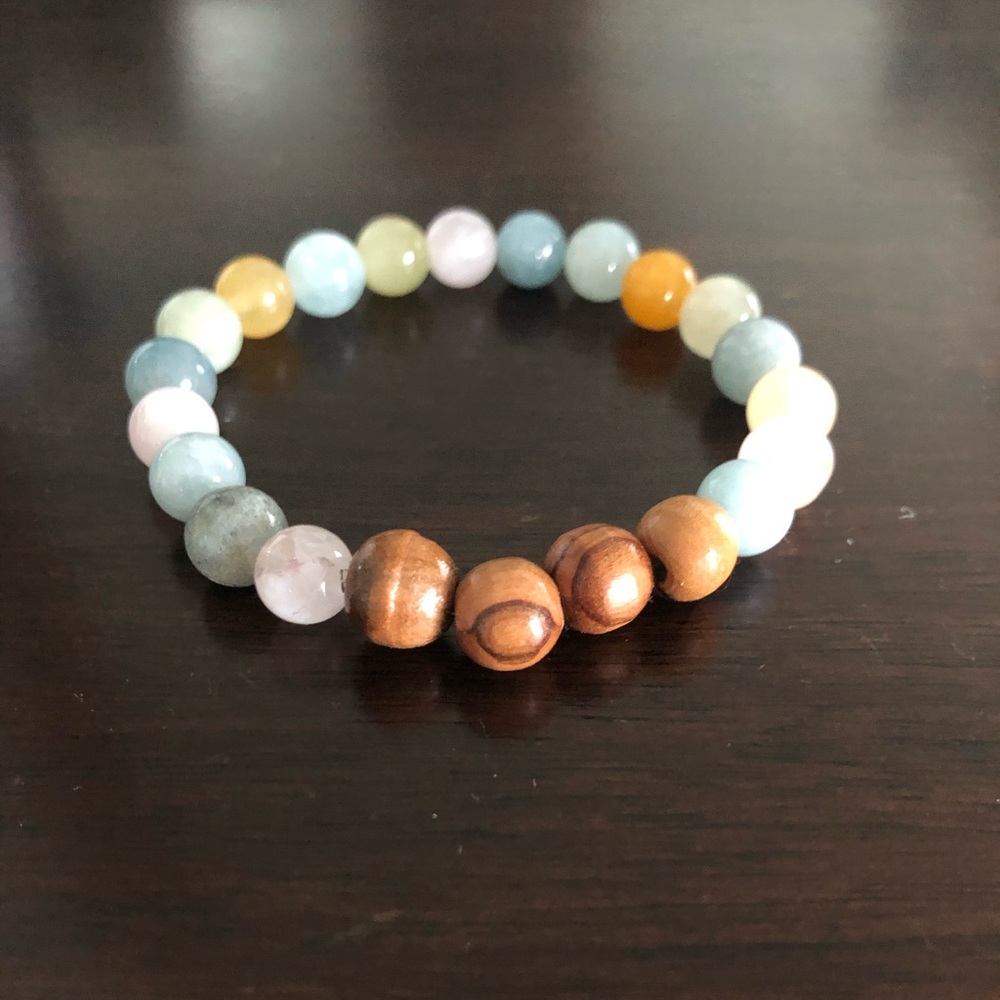 Crystal Chakra Beaded Bracelet